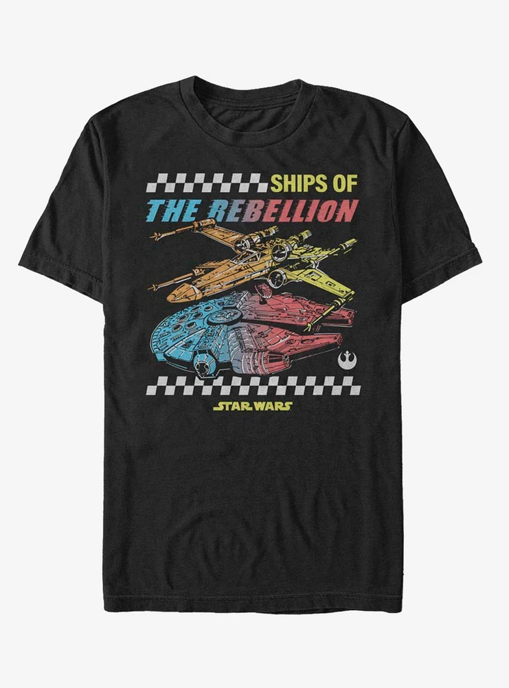 Star Wars Rebel Ships T-Shirt