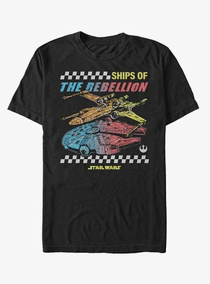 Star Wars Rebel Ships T-Shirt