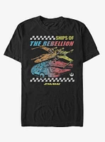 Star Wars Rebel Ships T-Shirt