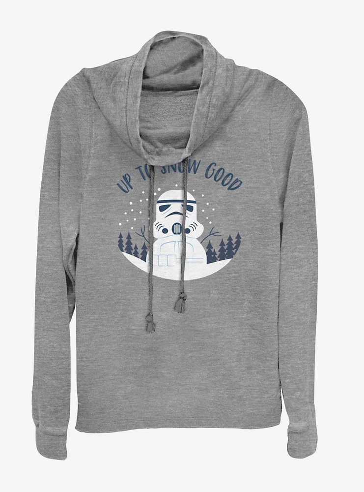 Star Wars Snow Good Cowlneck Long-Sleeve Womens Top