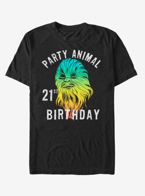 Star Wars Chewie Birthday TwentyOne T-Shirt