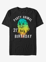 Star Wars Chewie Birthday TwentyOne T-Shirt