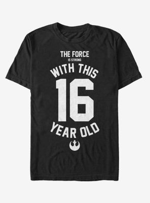 Star Wars Force Sensitive Sixteen T-Shirt