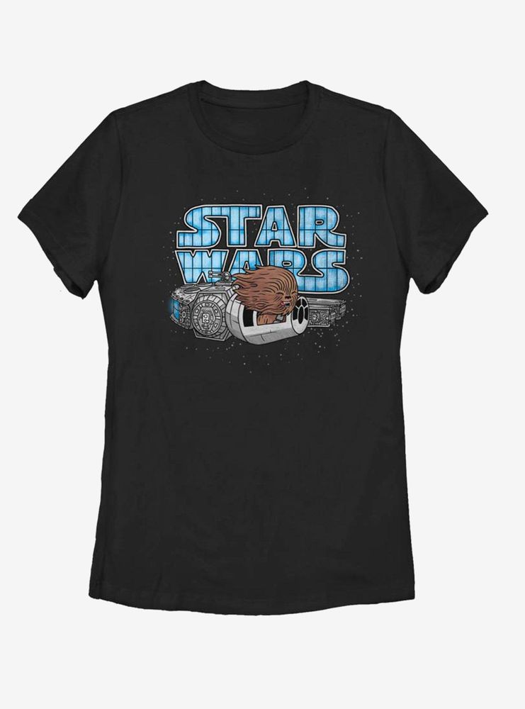 Star Wars Hair the Wind Womens T-Shirt