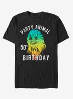 Star Wars Chewie Birthday Fifty T-Shirt