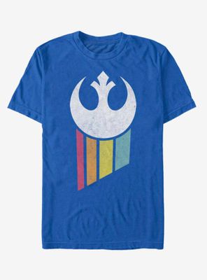 Star Wars Rainbow Rebel Logo T-Shirt