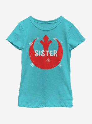 Star Wars Overlay Sister Youth Girls T-Shirt