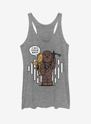 Star Wars Got Your Back Womens Tank Top
