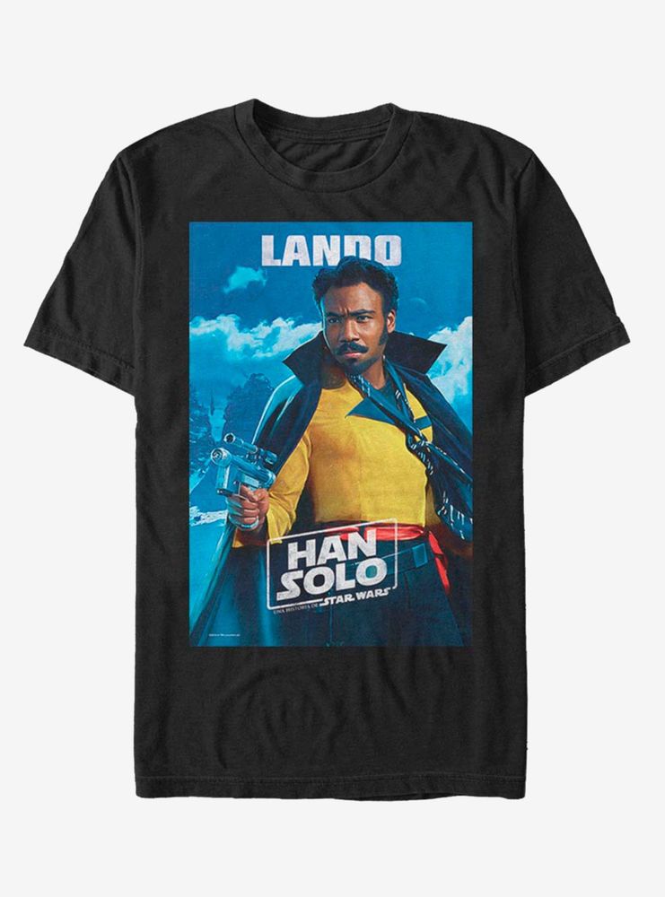 Solo: A Star Wars Story Lando Poster T-Shirt