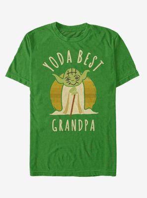 Star Wars Best Grandpa Yoda Says T-Shirt