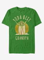 Star Wars Best Grandpa Yoda Says T-Shirt