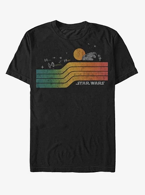 Star Wars Falcon Flyby T-Shirt