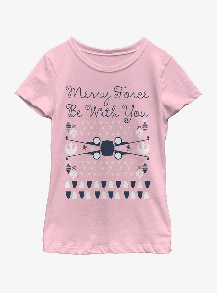 Star Wars Sweater Style Youth Girls T-Shirt
