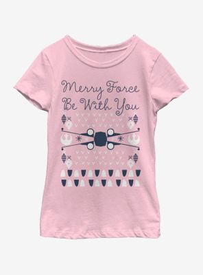 Star Wars Sweater Style Youth Girls T-Shirt