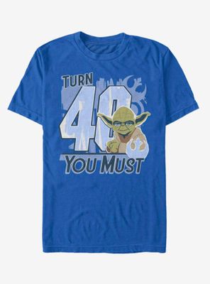 Star Wars Turn 40 U Must T-Shirt