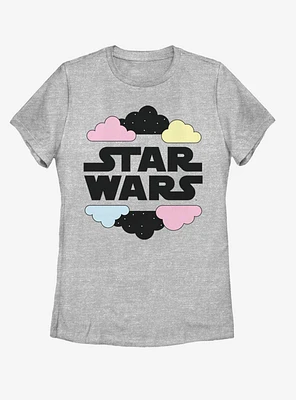 Star Wars Fluffy Logo Womens T-Shirt