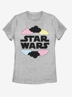 Star Wars Fluffy Logo Womens T-Shirt