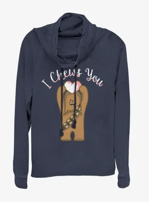 Star Wars Chewse You Cowlneck Long-Sleeve Womens Top