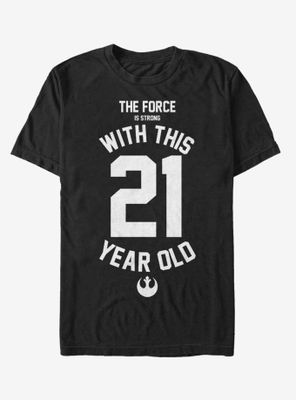 Star Wars Force Sensitive Twenty One T-Shirt