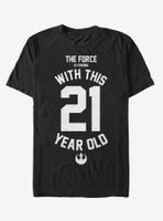 Star Wars Force Sensitive Twenty One T-Shirt