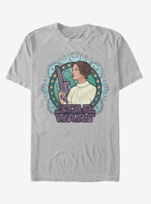 Star Wars Leia Glass T-Shirt