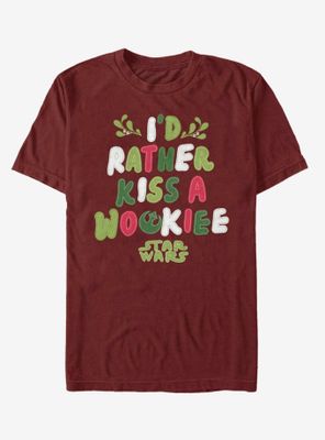 Star Wars Wookiee Kiss T-Shirt