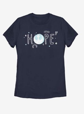 Star Wars Hope Doodles Womens T-Shirt