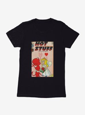 Hot Stuff The Little Devil Kiss Comic Cover Womens T-Shirt