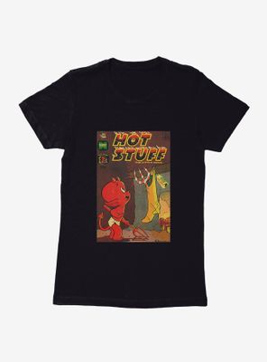 Hot Stuff The Little Devil Merry Xmas Comic Cover Womens T-Shirt