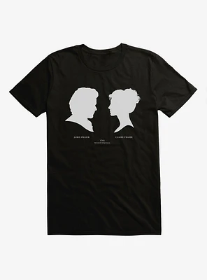 Outlander Claire and Jamie Silhouette T-Shirt