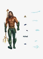 DC Comics Aquaman Peel And Stick Giant Wall Decals