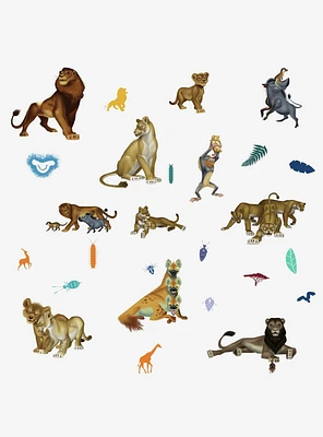 Disney The Lion King Character Peel And Stick Wall Decals