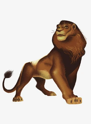 Disney The Lion King Simba Peel And Stick Giant Wall Decals