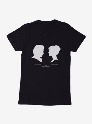 Outlander Claire and Jamie Silhouette Womens T-Shirt
