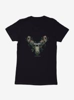 Outlander Floral Deer Womens T-Shirt