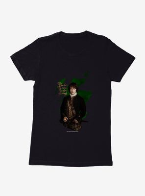 Outlander Jamie Portrait Womens T-Shirt
