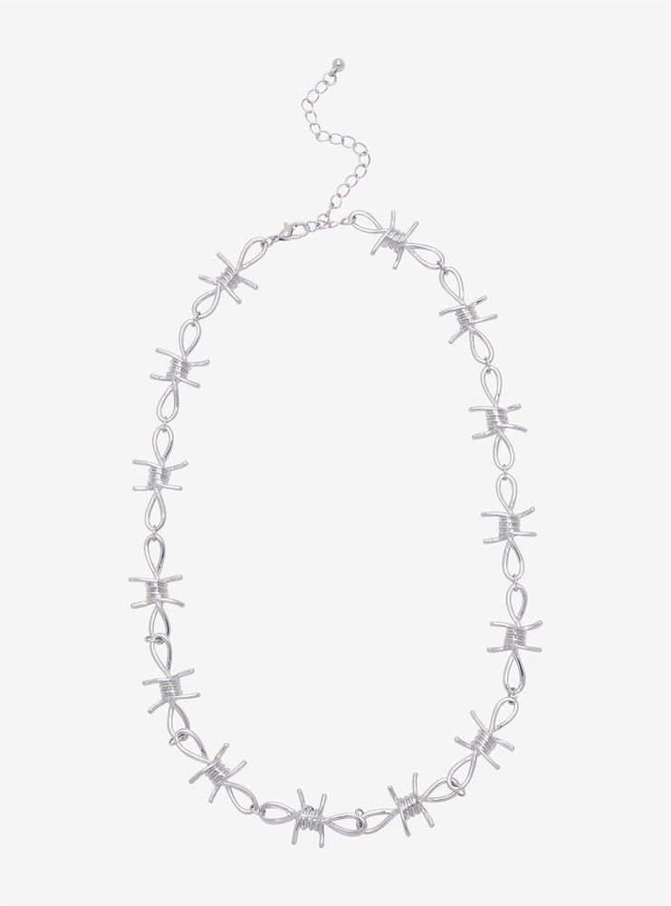 Barbed Wire Chain Necklace