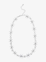 Barbed Wire Chain Necklace