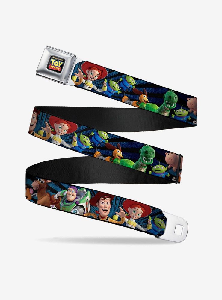 Disney Toy Story Characters Running Seatbelt Belt