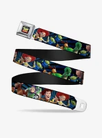 Disney Toy Story Characters Running Seatbelt Belt