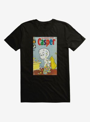 Casper The Friendly Ghost Bubbles Comic Cover T-Shirt