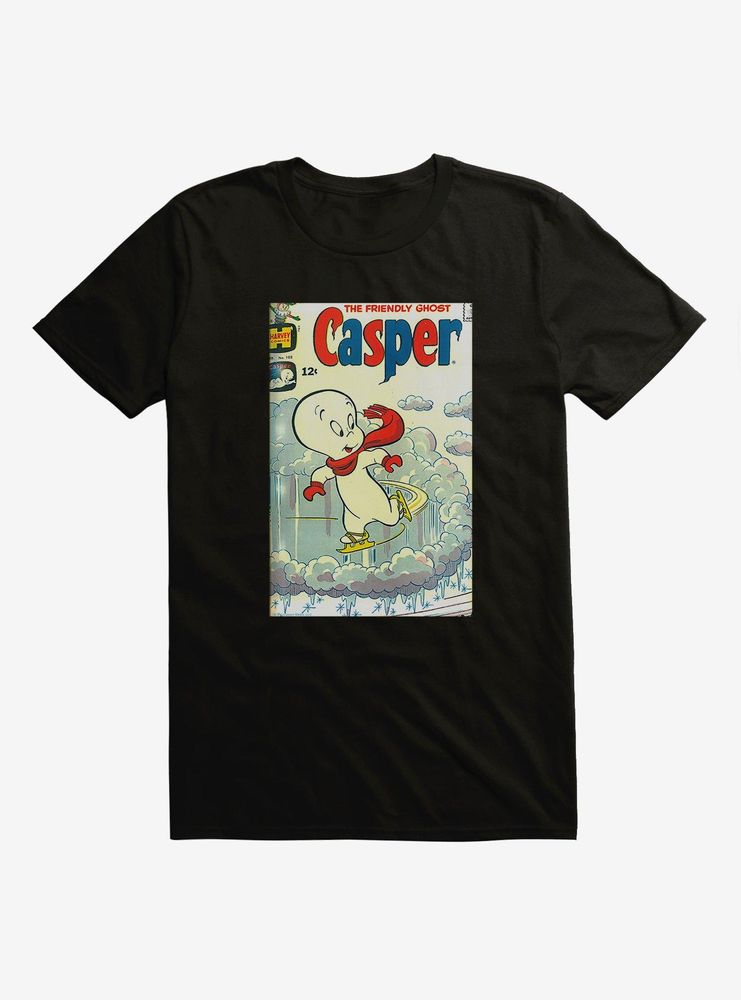 Casper The Friendly Ghost Skating  Comic Cover T-Shirt
