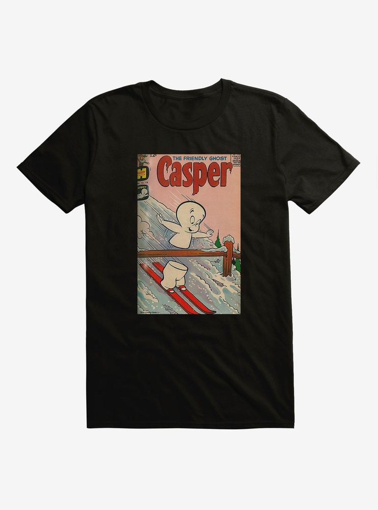 Casper The Friendly Ghost Snow Fun Comic Cover T-Shirt