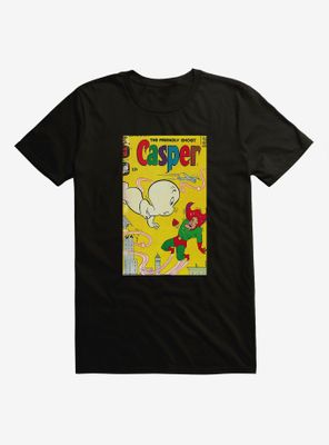 Casper The Friendly Ghost Superhero Comic Cover T-Shirt
