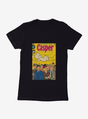 Casper The Friendly Ghost Bus Ride Comic Cover Womens T-Shirt