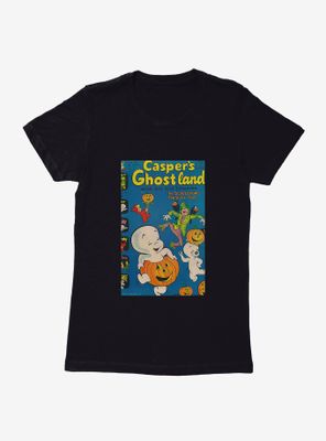 Casper The Friendly Ghost Ghostland  Comic Cover Womens T-Shirt