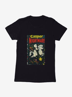 Casper The Friendly Ghost Nightmare Comic Cover Womens T-Shirt