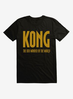 King Kong The Eighth Wonder Logo T-Shirt
