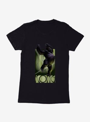 King Kong Battle Call Womens T-Shirt