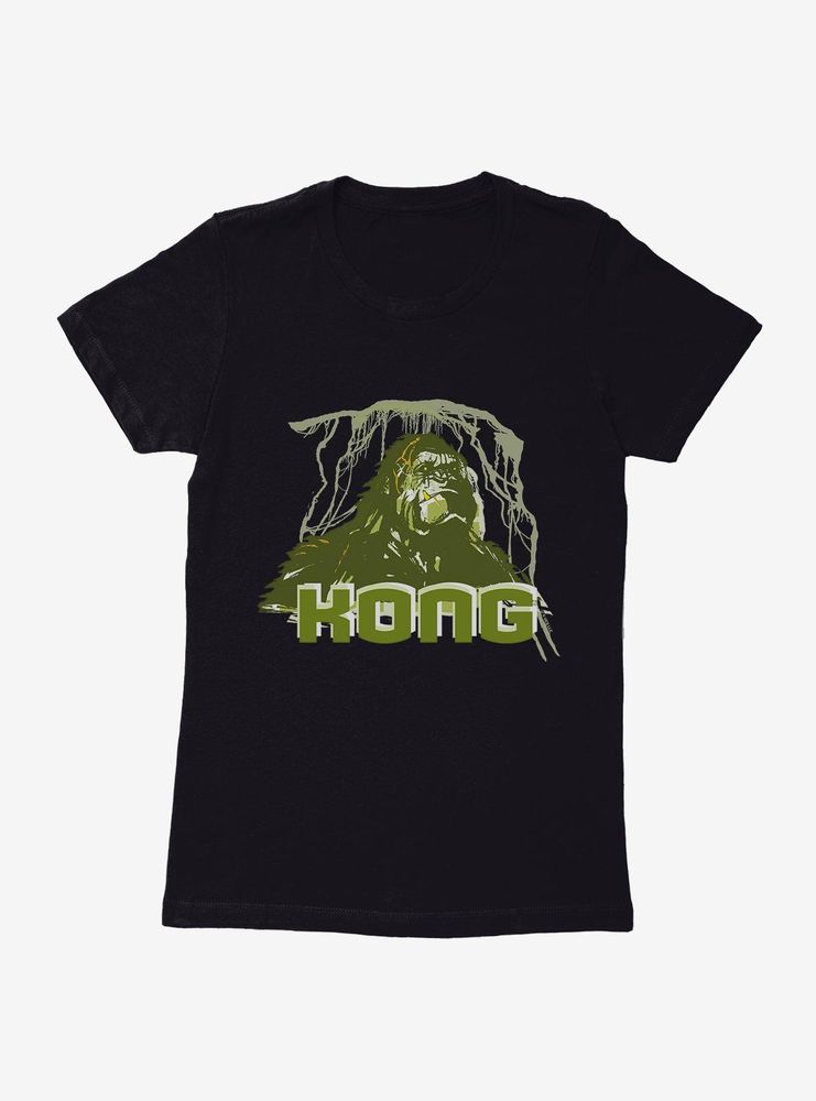 King Kong Green Close Up Womens T-Shirt